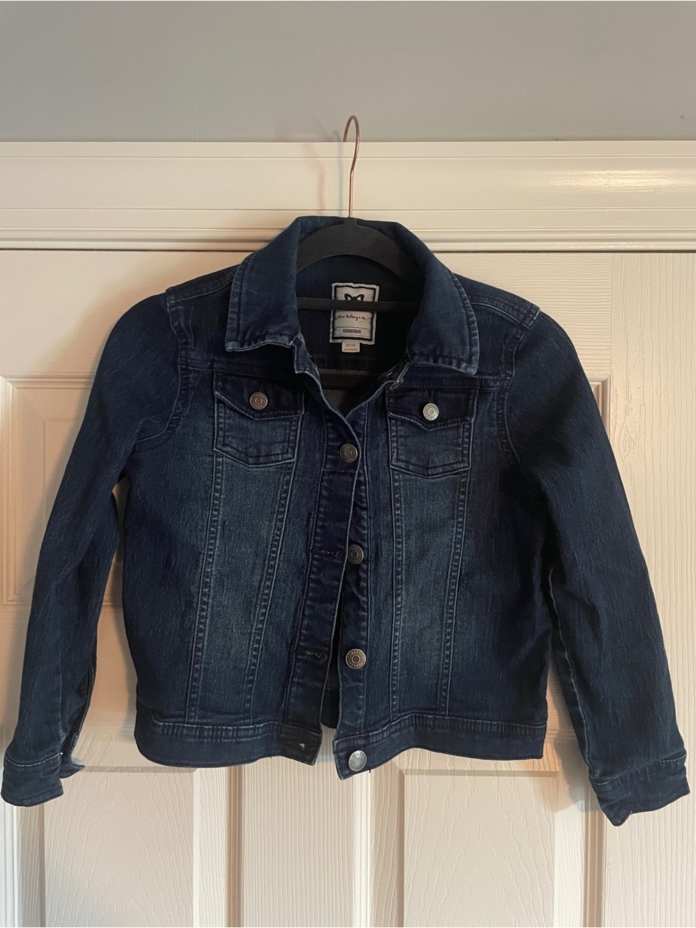 Gymboree Girls' Dark Blue Denim Jacket